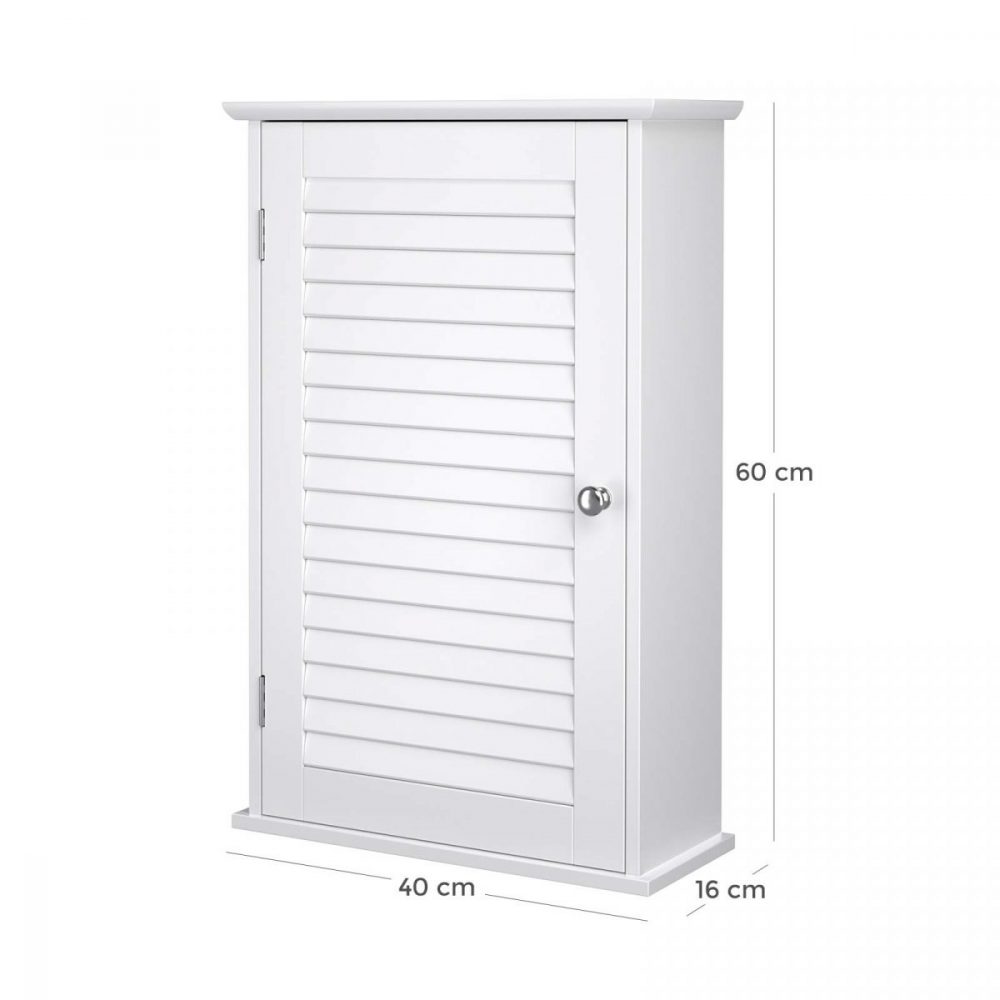 Armario colgante de baño con puerta de persiana - Imagen 2