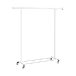 Perchero extensible con ruedas para ropa pesada