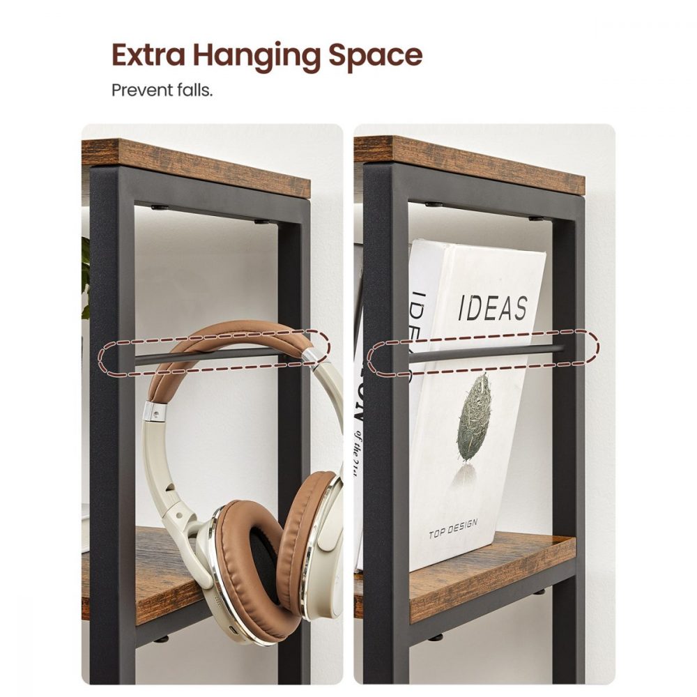 Estantería de almacenamiento de 6 niveles, estilo industrial - Imagen 7