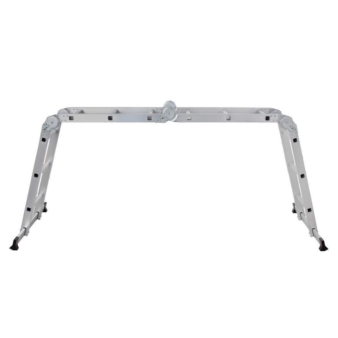 Escalera multifuncional de aluminio reforzado, plegable - Imagen 5