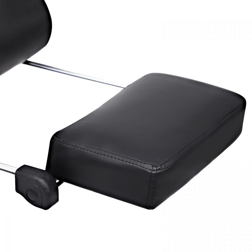 Silla de oficina ergonómica para escritorio, reposapiés plegable - Imagen 6