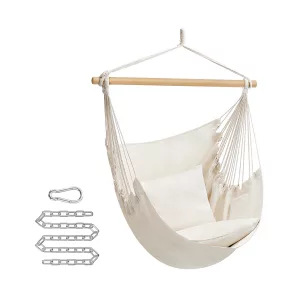 Hamaca con 2 Almohadas Gris