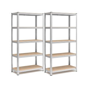 Estantería de almacenaje 5 niveles 180x90x40 cm, 875 kg