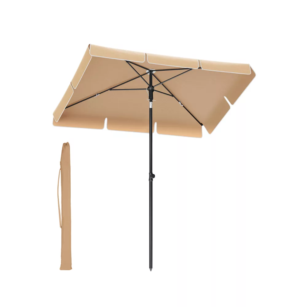 Sombrilla de Terraza 180 x 125 cm Topo