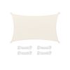 Vela de sombra 3x5 m, hdpe protección solar, beige