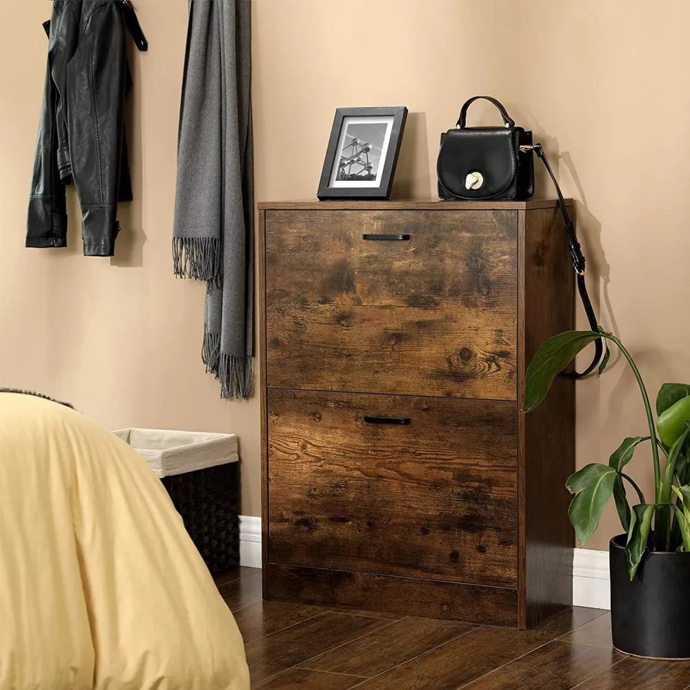 Gabinete de Zapatos con 2 Puertas - Imagen 2