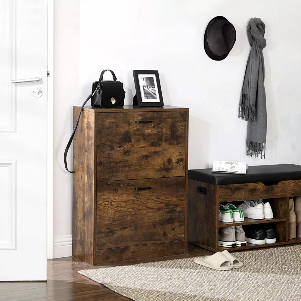 Gabinete de Zapatos con 2 Puertas - Imagen 3