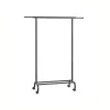 Burro para Ropa Tendedero 40 x (83-112) x 156 cm Negro Tinta