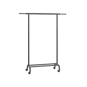 Burro para Ropa Tendedero 40 x (83-112) x 156 cm Negro Tinta