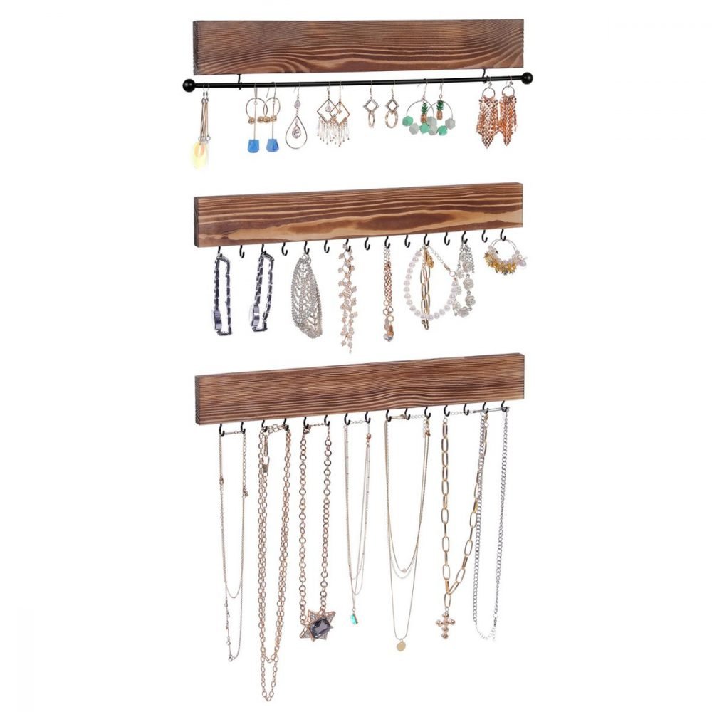 Juego de 3 estanterías de joyas de pared - Imagen 5