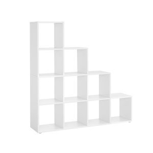 Estantería almacenamiento modular cubos blanco