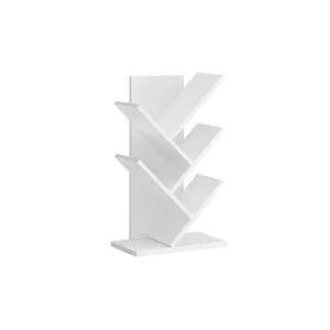 Librería de 5 Niveles Vertical Blanco Crema
