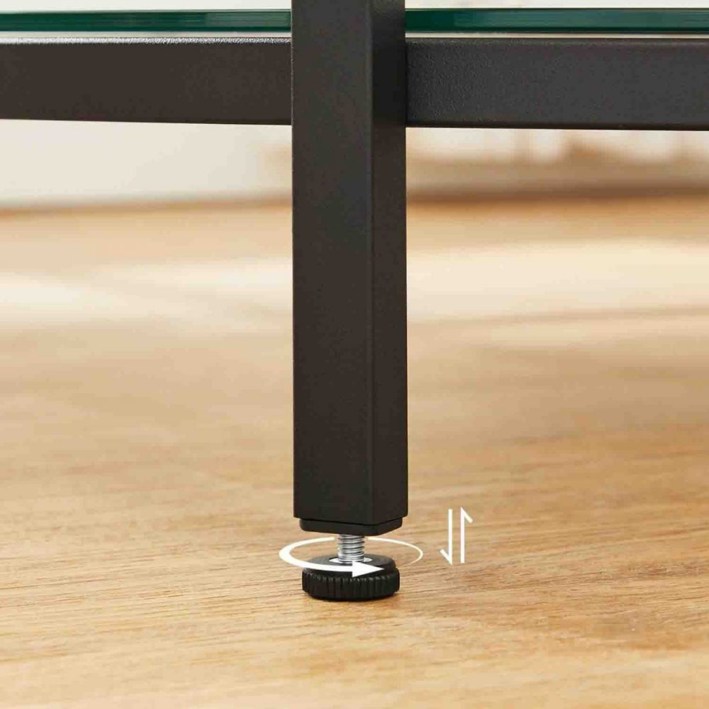 Mesa de sofá blanco mármol redonda - Imagen 7