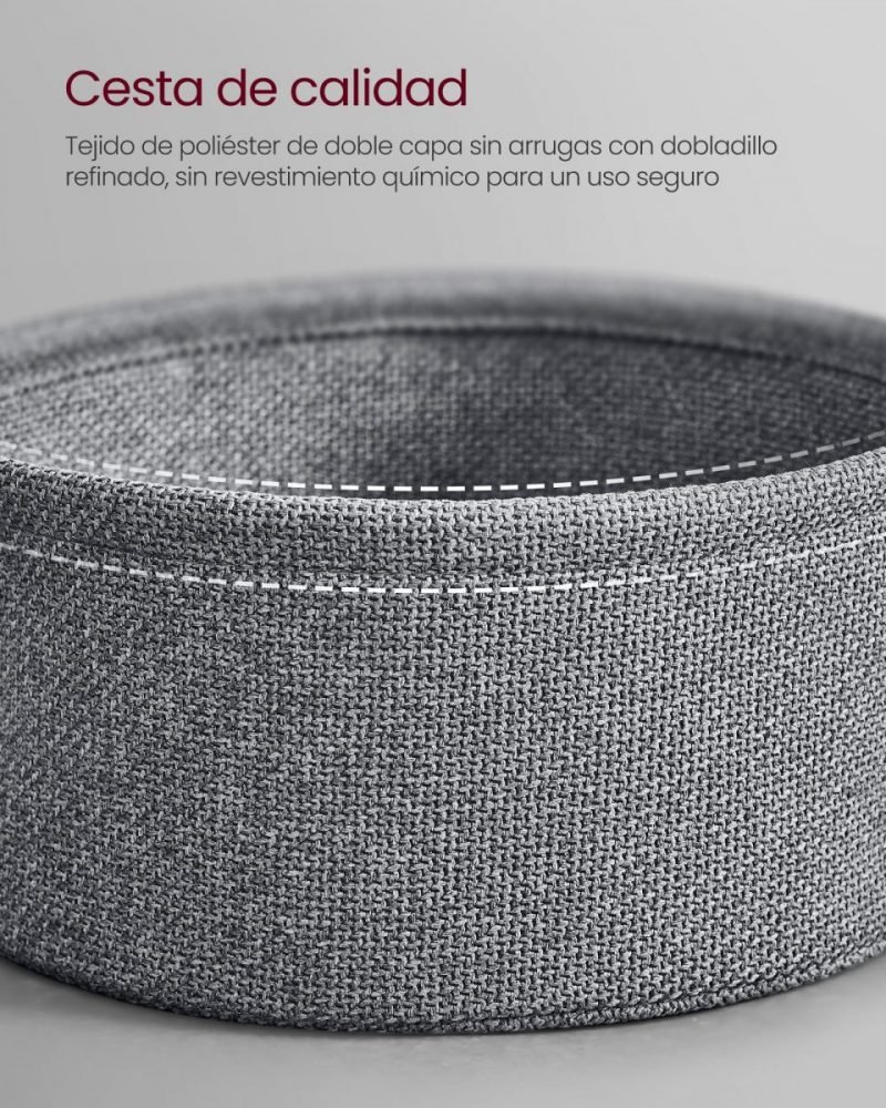 Mesa auxiliar tomas corriente negro y gris pizarra - Imagen 5