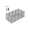 Valla modular para mascotas pequeñas, plástico transparente