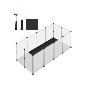 Parque para Mascotas 145 x 73 x 57 cm Blanco