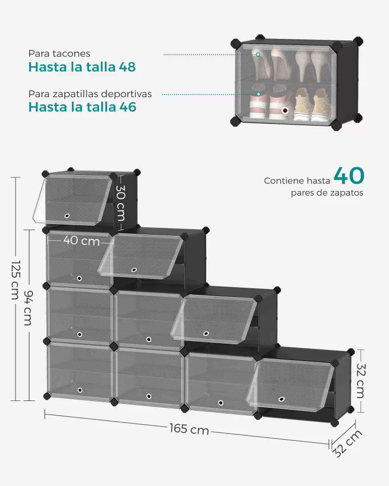 Mueble Zapatero Plástico - Imagen 7