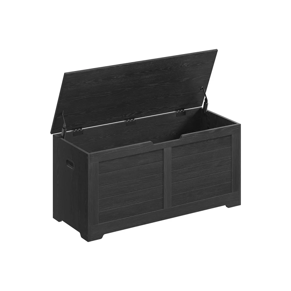 Banco Almacenaje 40 x 100 x 46 cm Negro Ébano