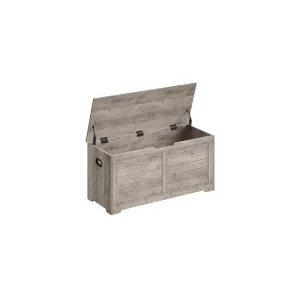 Banco Almacenaje 40 x 100 x 46 cm Greige Brezo