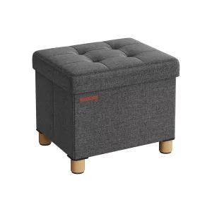 Banco Almacenaje 32 x 40 x 33,5 cm Gris Oscuro