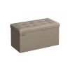 Banco Almacenaje 89 L 38 x 76 x 38 cm Topo Claro