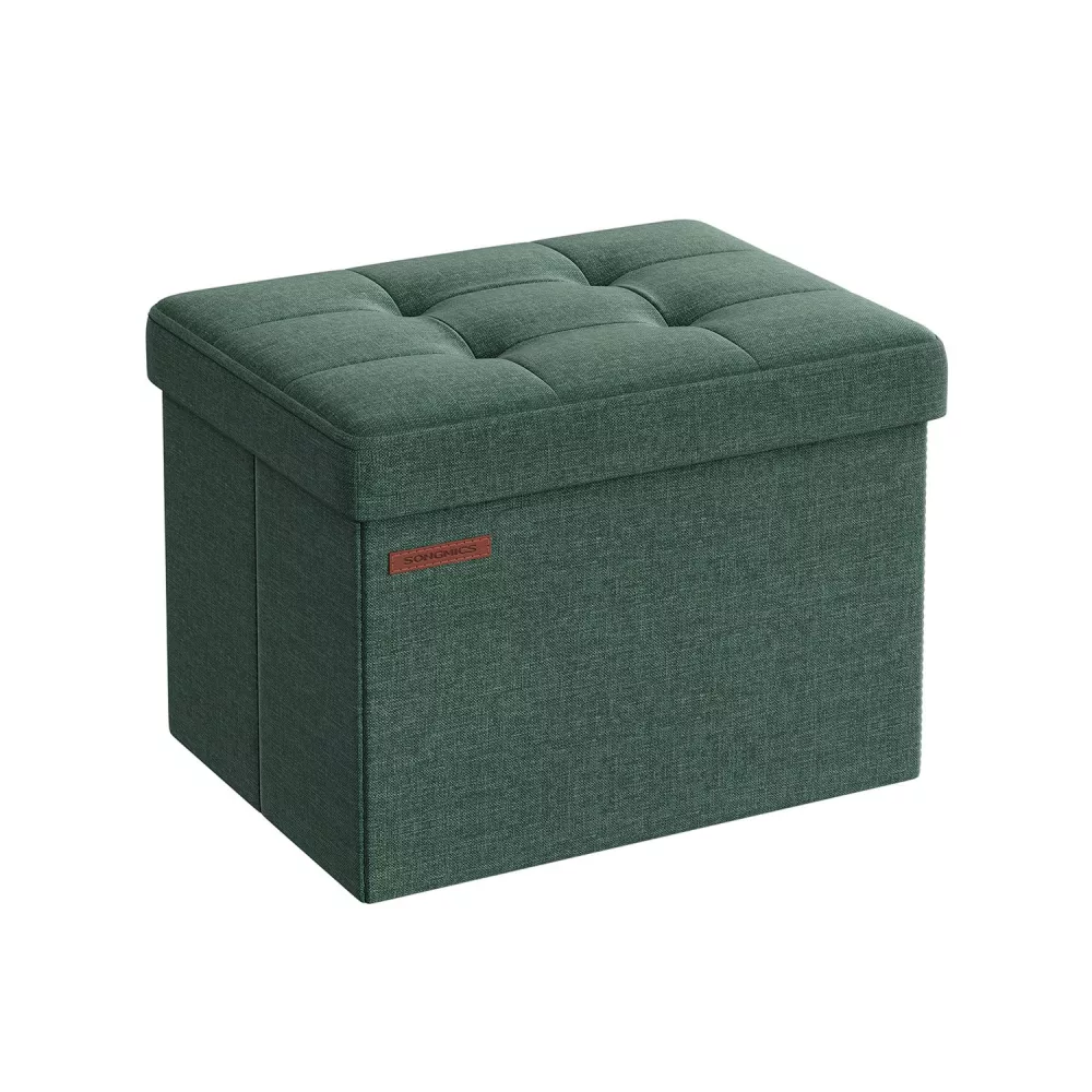 Banco Almacenaje Plegable 31x41 cm Verde Bosque