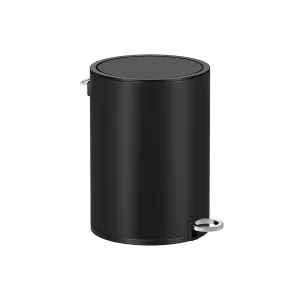 Cubo de basura para cosméticos de 3 l negro
