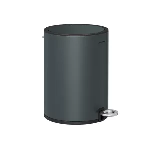 Cubo de basura para cosméticos 3 litros gris verdoso
