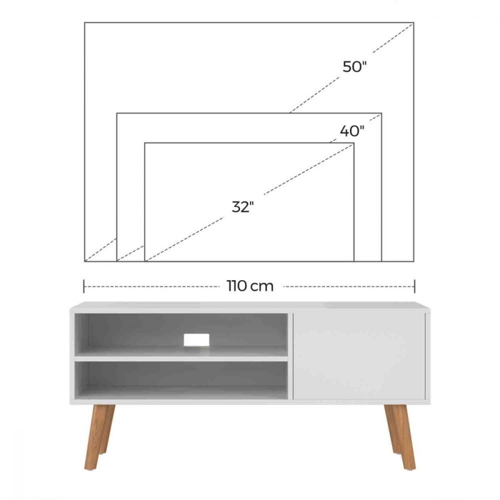 Mueble de tv para televisores de hasta 55 pulgadas - Imagen 4
