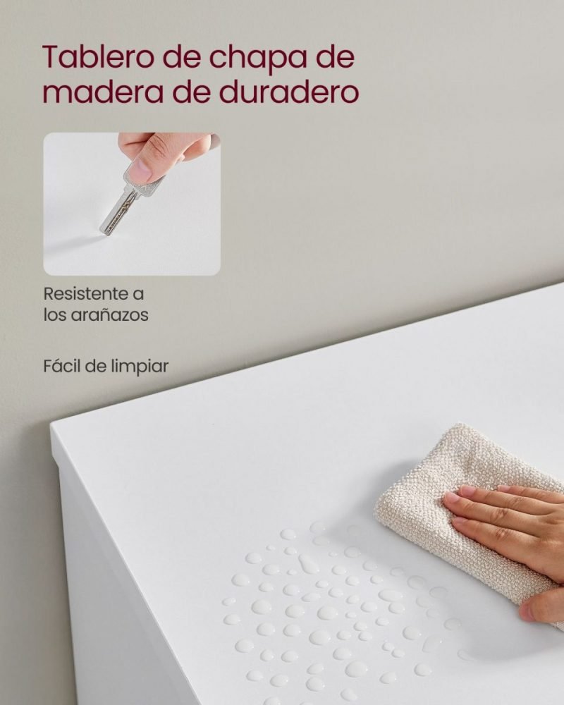 Mesa de tv moderna para televisión hasta 70 pulgadas - Imagen 6