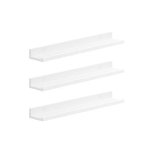 Estantes de pared, juego de 3, 60 cm de ancho