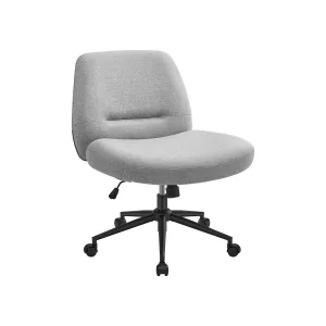 Silla de Oficina Altura Ajustable Gris Paloma