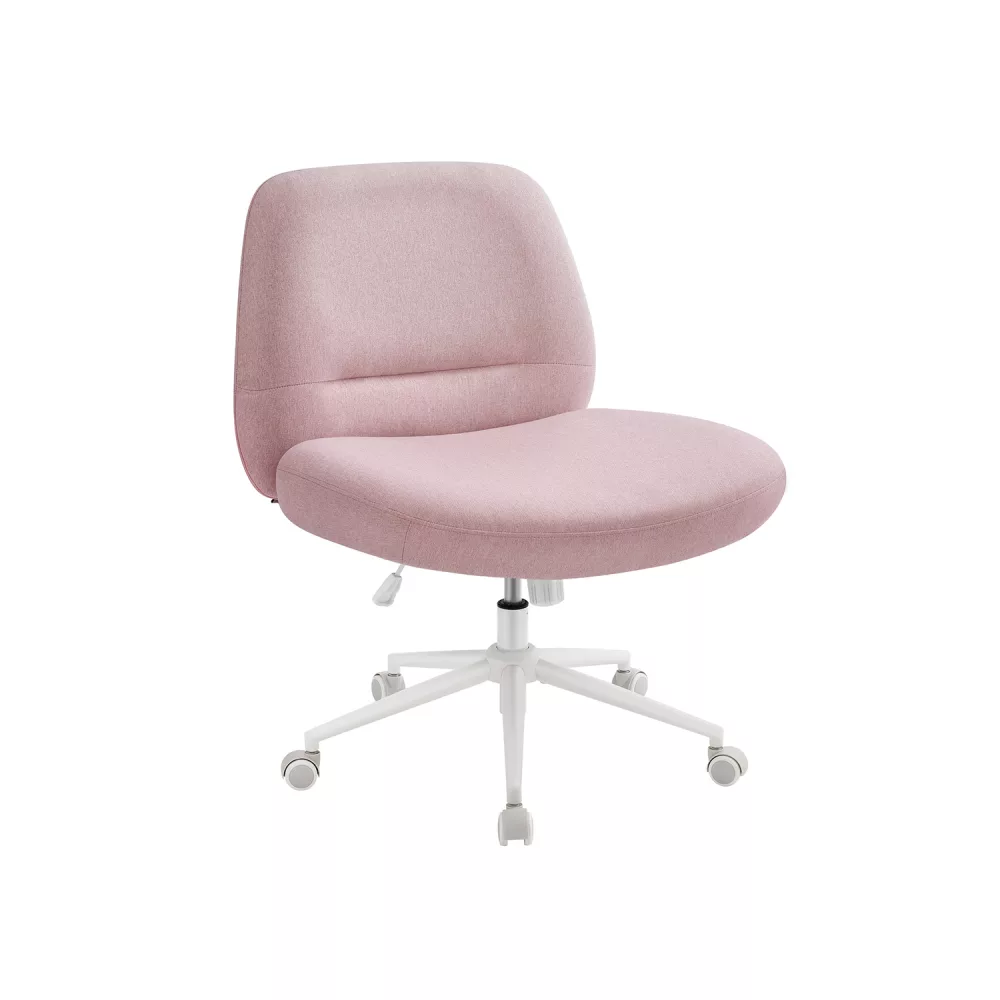 Silla de Oficina de Malla Ergonómica Rosa Jalea