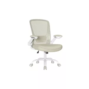 Silla de Oficina Malla Oscilante Beige Avena