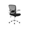 Silla de oficina con reposabrazos abatible
