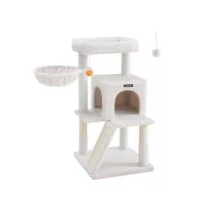 Árbol de Gatos para Gatos Grandes Blanco Crema