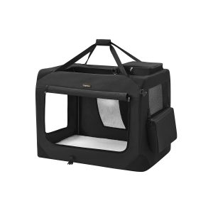 Transportín para gatos y perros 91x63x63 cm