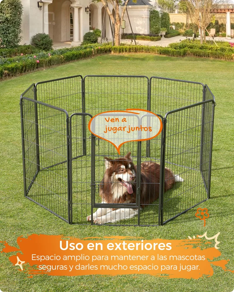 Parque para mascotas 38 x 79,5 cm - Imagen 2