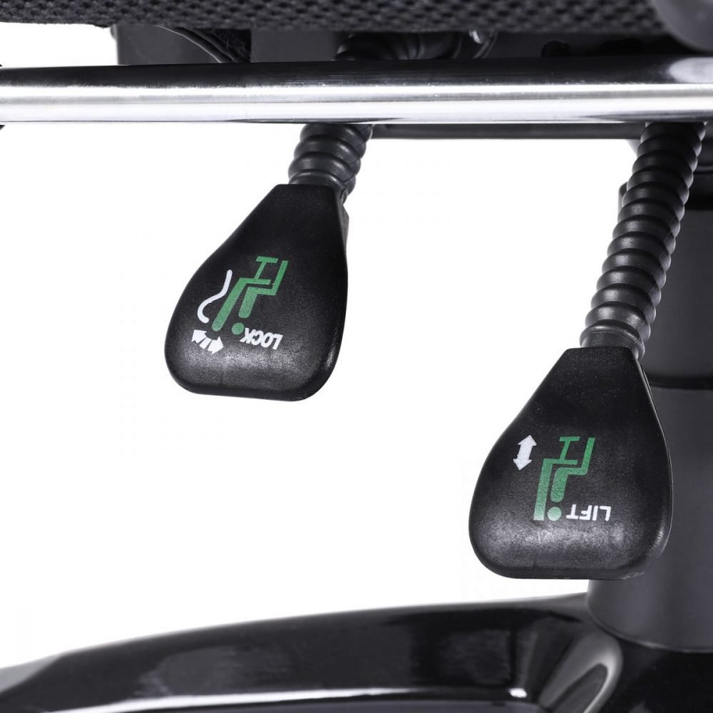 Silla de oficina ergonómica con asiento expandido - Imagen 4