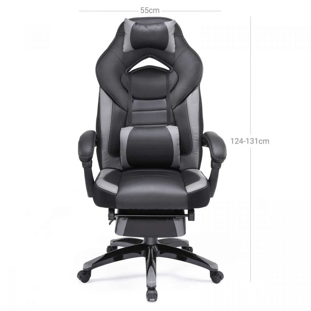 Silla de oficina ergonómica, altura ajustable, obg77br - Imagen 4